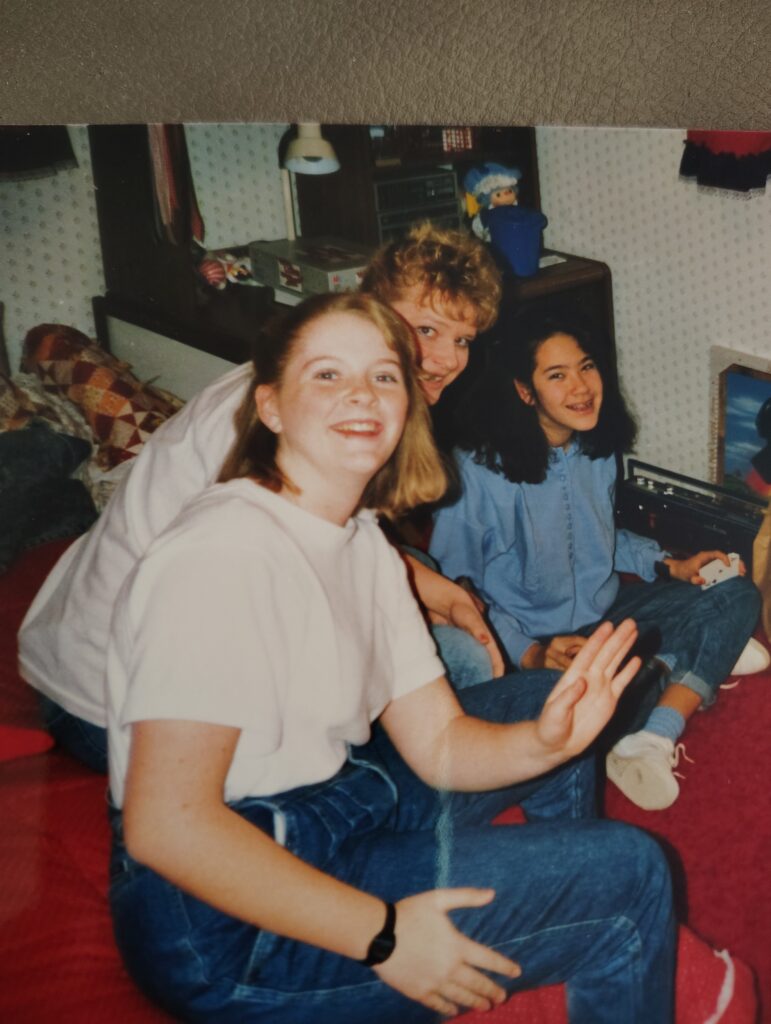 The author in a snapshot from the 80s