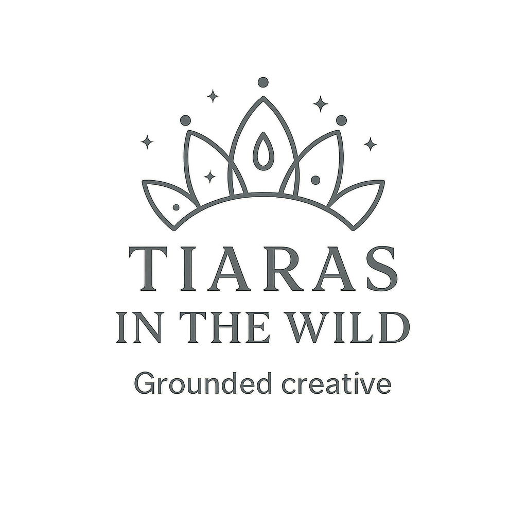 Tiaras in the wild | Grounded creative | logo