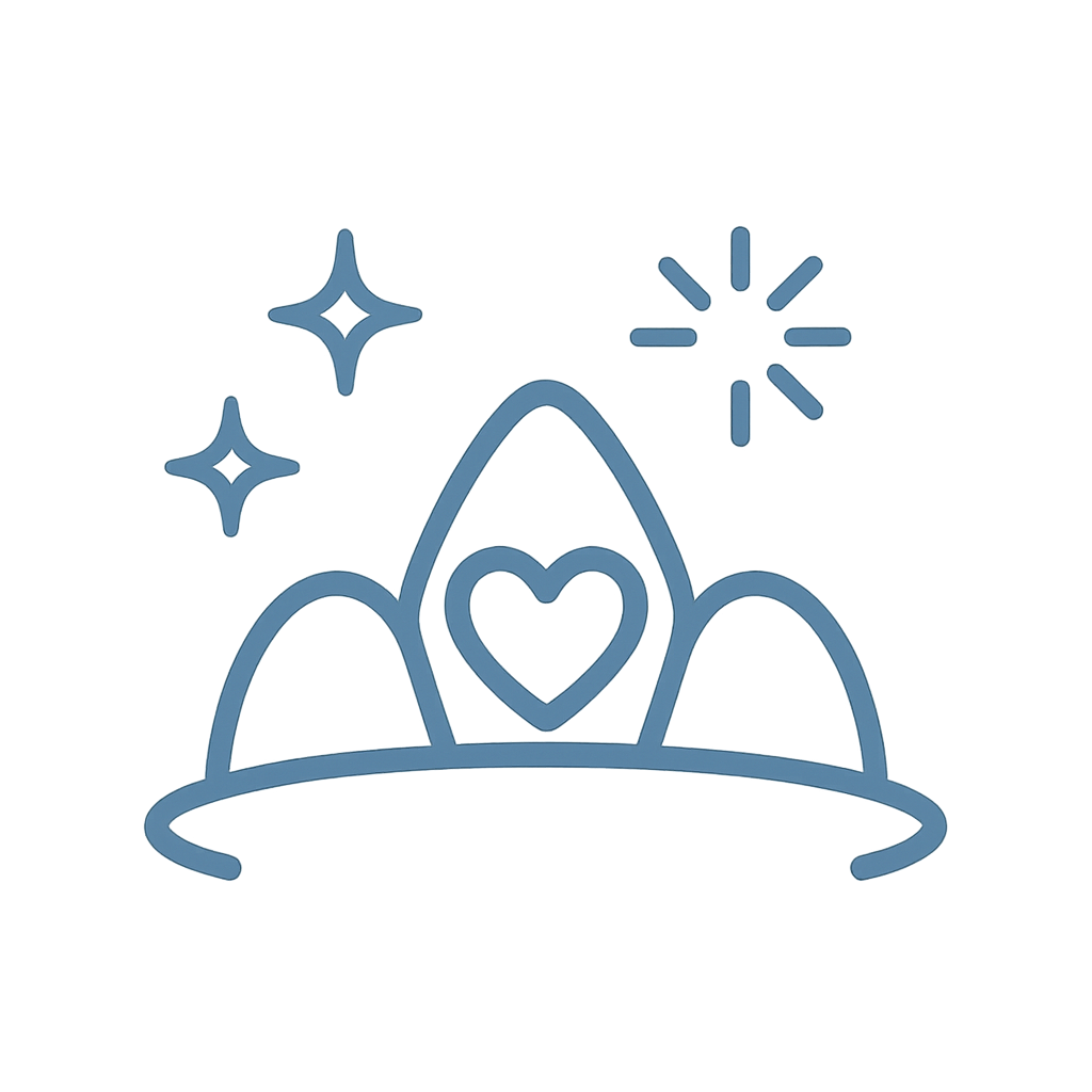 icon of a sparking tiara